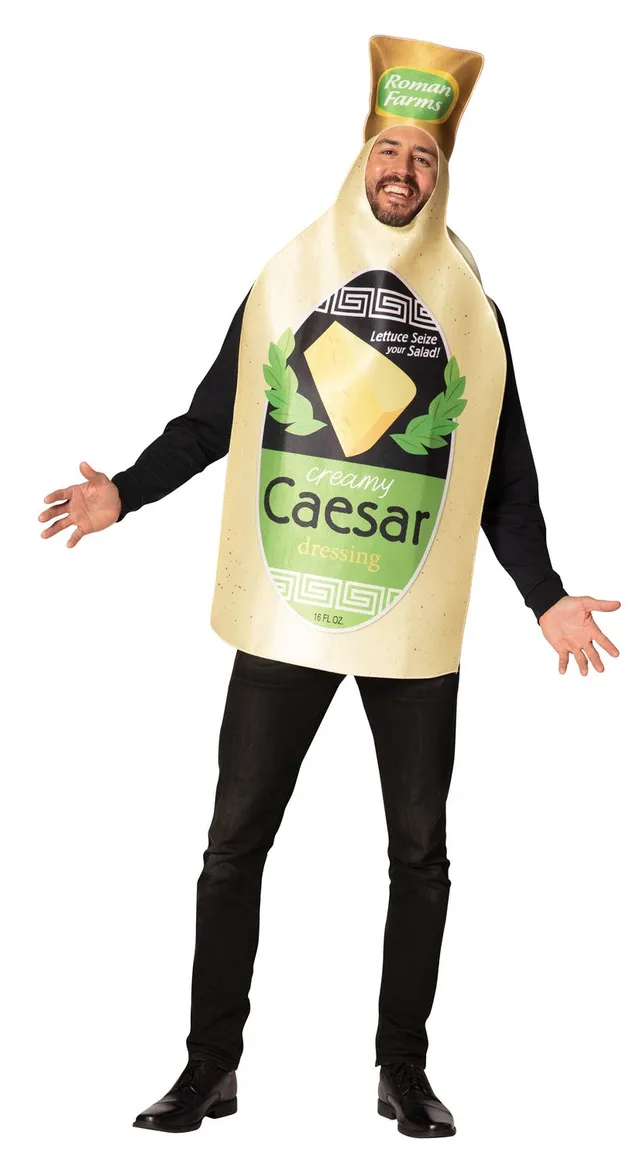 Rasta Imposta Caesar Dressing Bottle Kostüm One Size Tunika