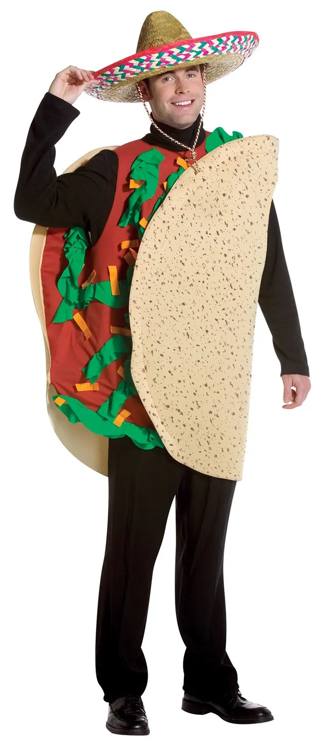 Rasta Imposta Taco Deluxe Kostüm Tunika One Size