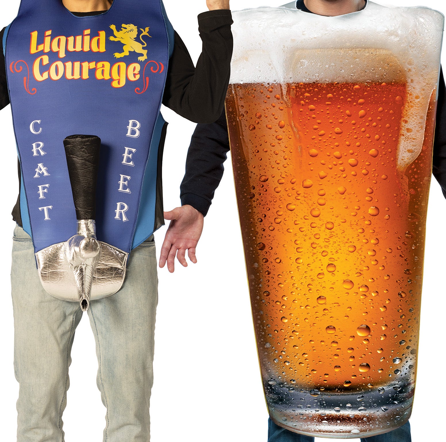 Rasta Imposta It's On Tap Bier Partnerkostüm 2er Einheitsgröße