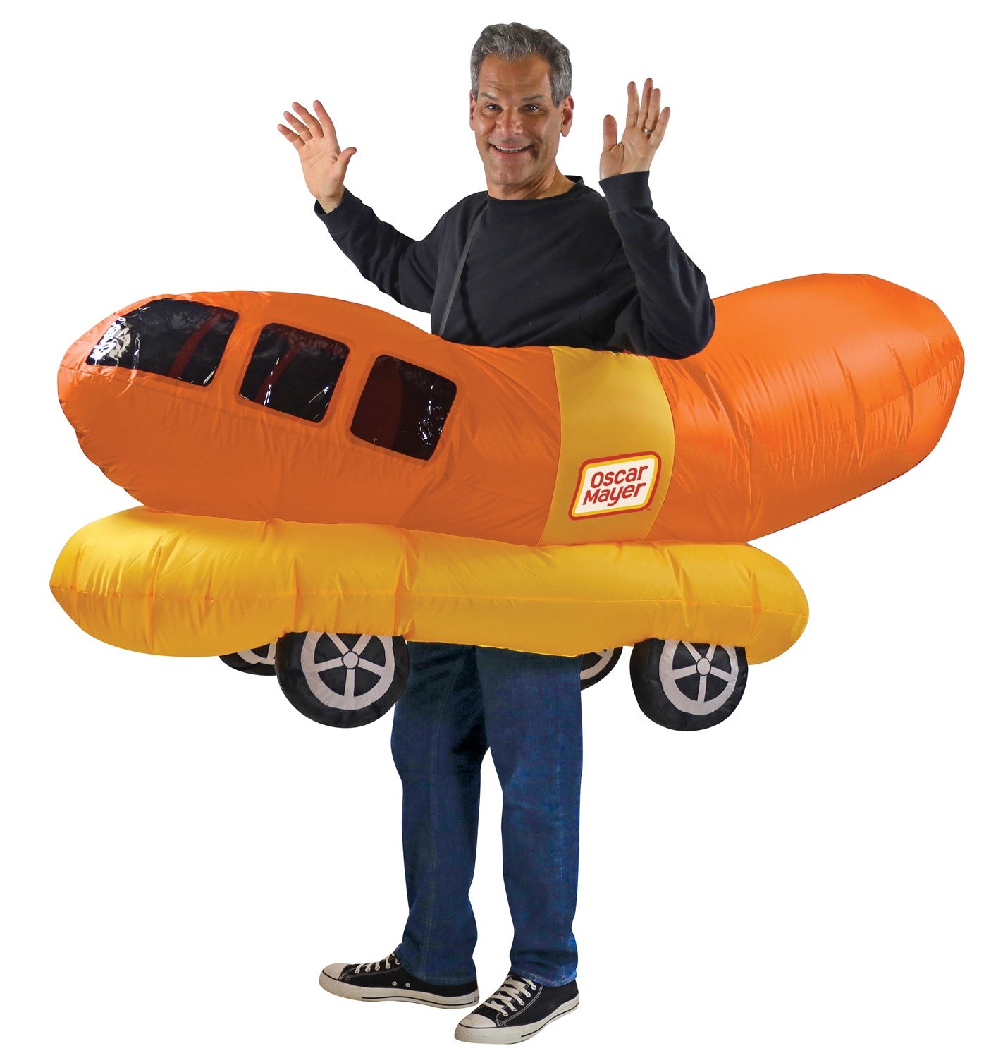 Rasta Imposta Oscar Mayer Wienermobil Kostüm Erwachsene aufblasbar