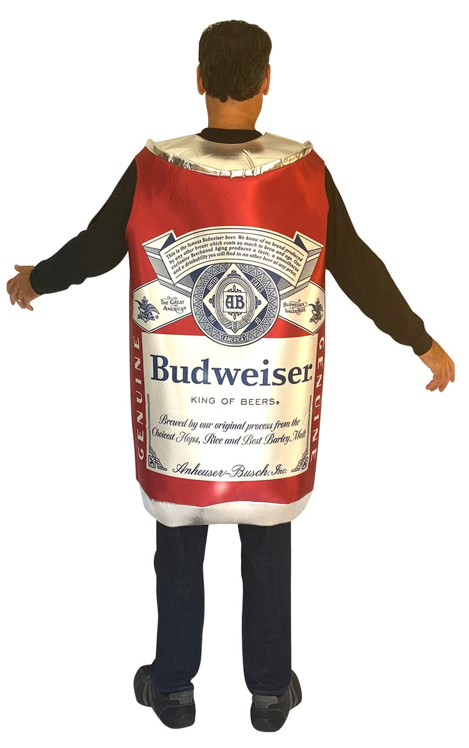 Rasta Imposta Budweiser Beer Can Kostüm One Size