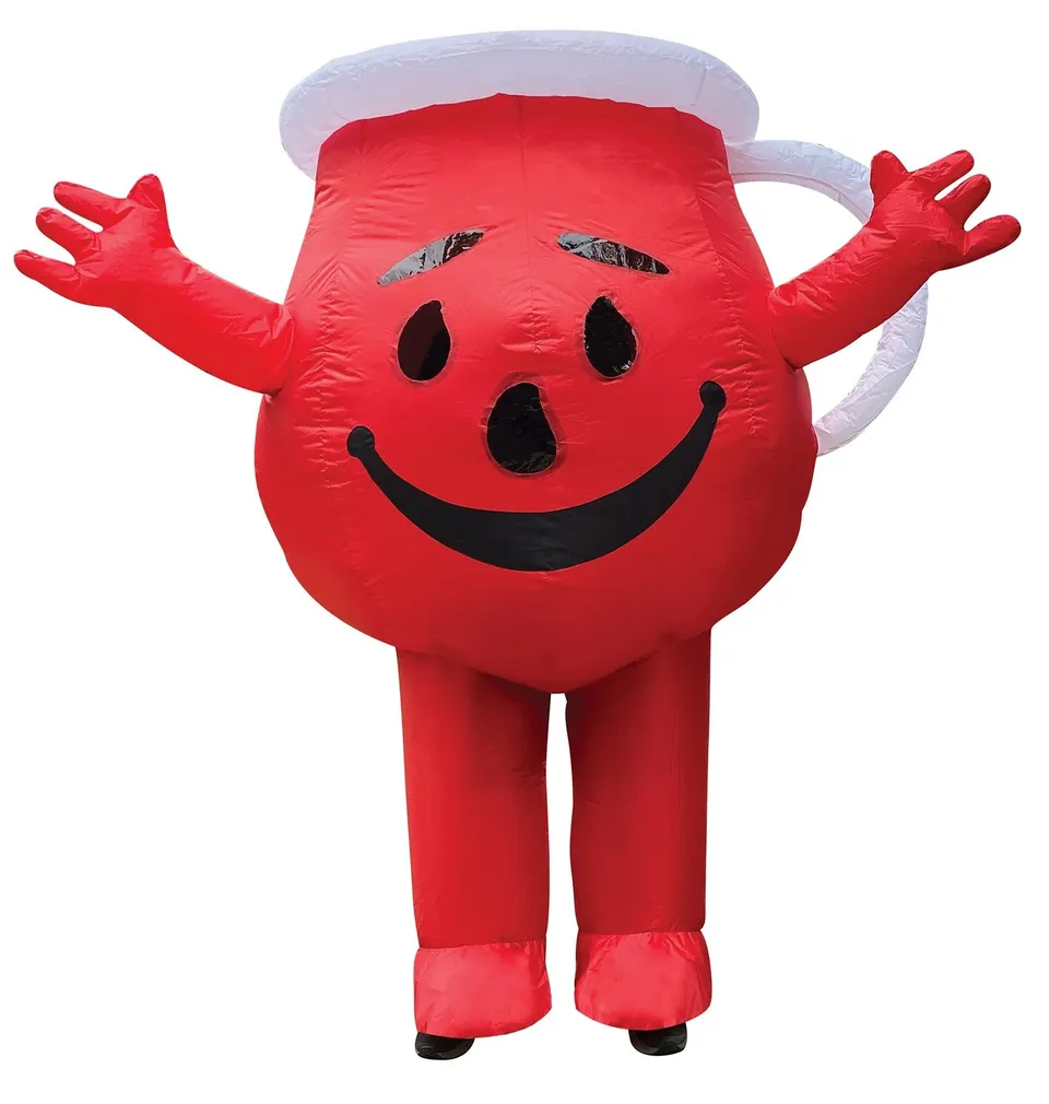 Rasta Imposta Kool Aid Man Kostüm Aufblasbar XXL