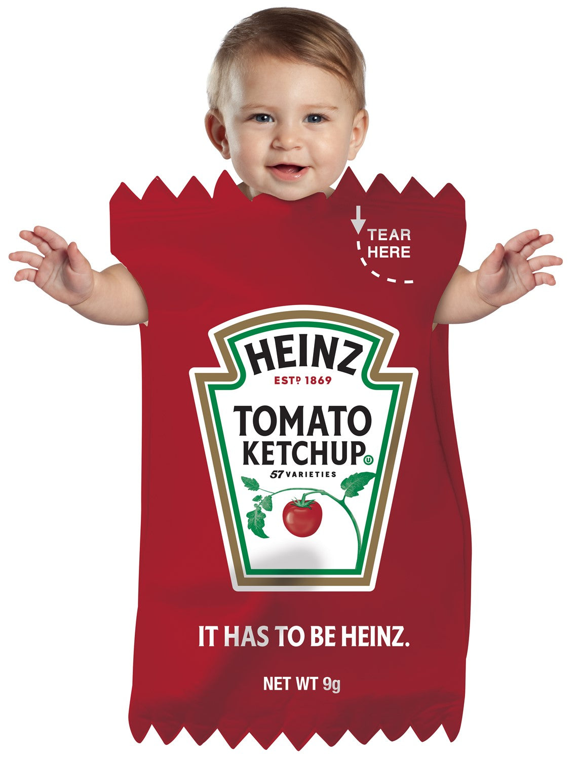 Rasta Imposta Heinz Ketchup Kostüm Baby 6-12 Monate