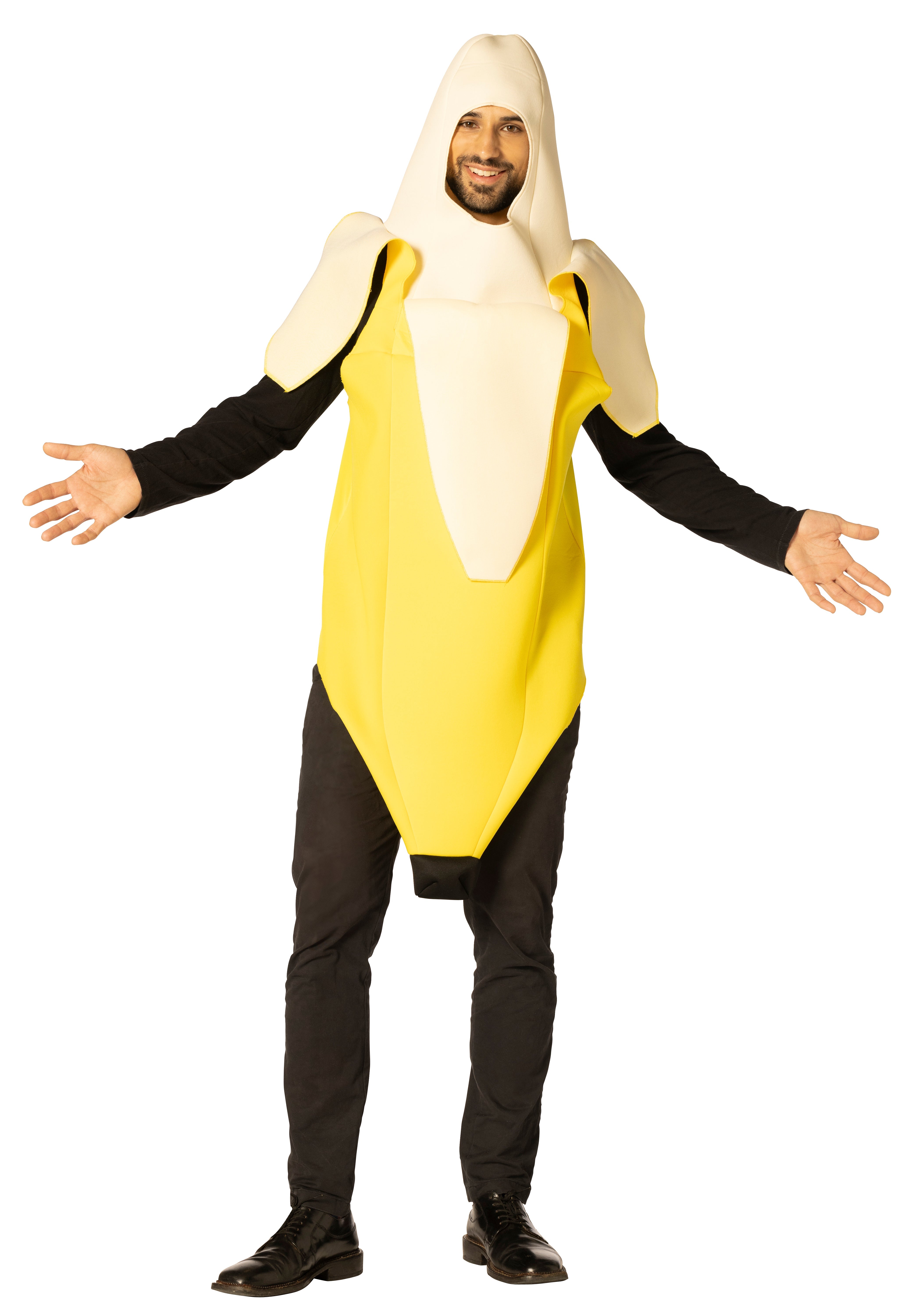 Rasta Imposta Peeled Banana Kostüm Banane Einheitsgröße gelb