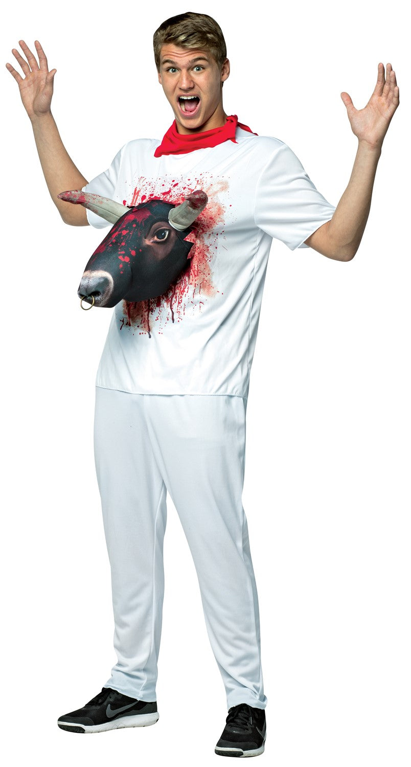 Rasta Imposta 3D Attacks Running Bulls Shirt Kostüm Schal