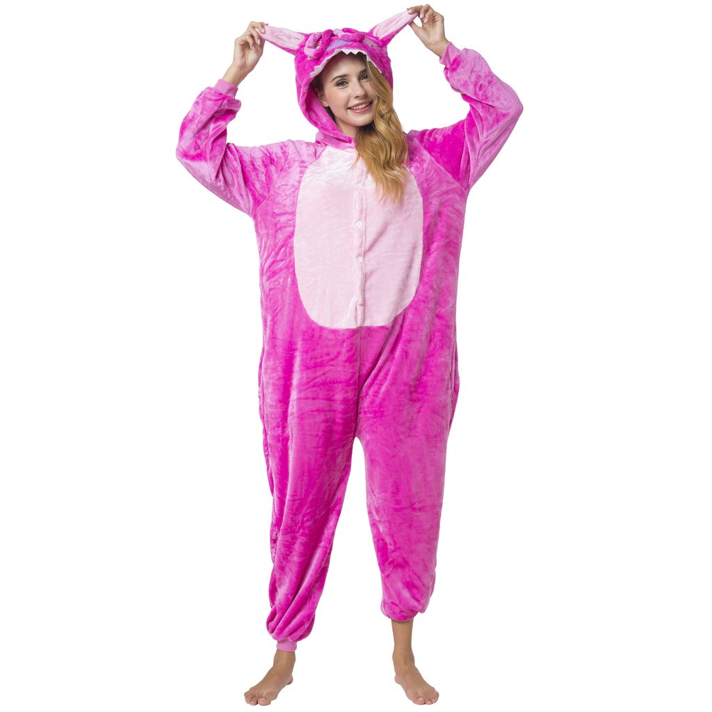 Katara Partyanzug Onesie Blauer Stich Plüsch Kostüm