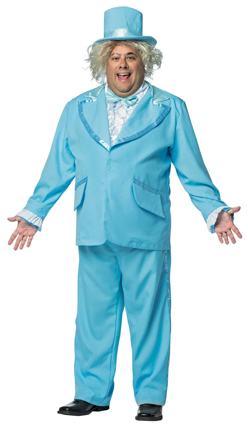 Rasta Imposta Blue Goofball Smoking Kostüm Hellblau Plus Size