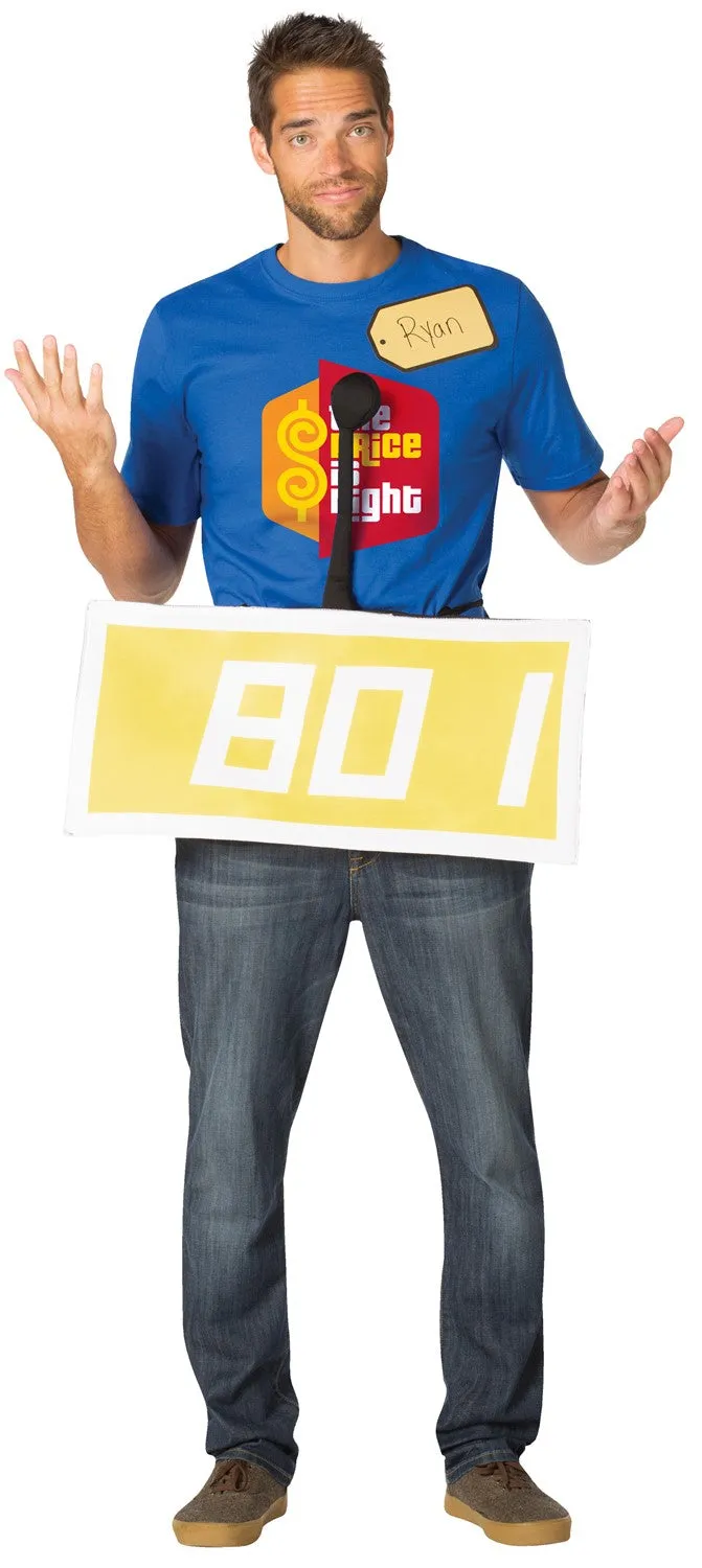 Rasta Imposta Price is Right Contestant Row Kostüm Gelb