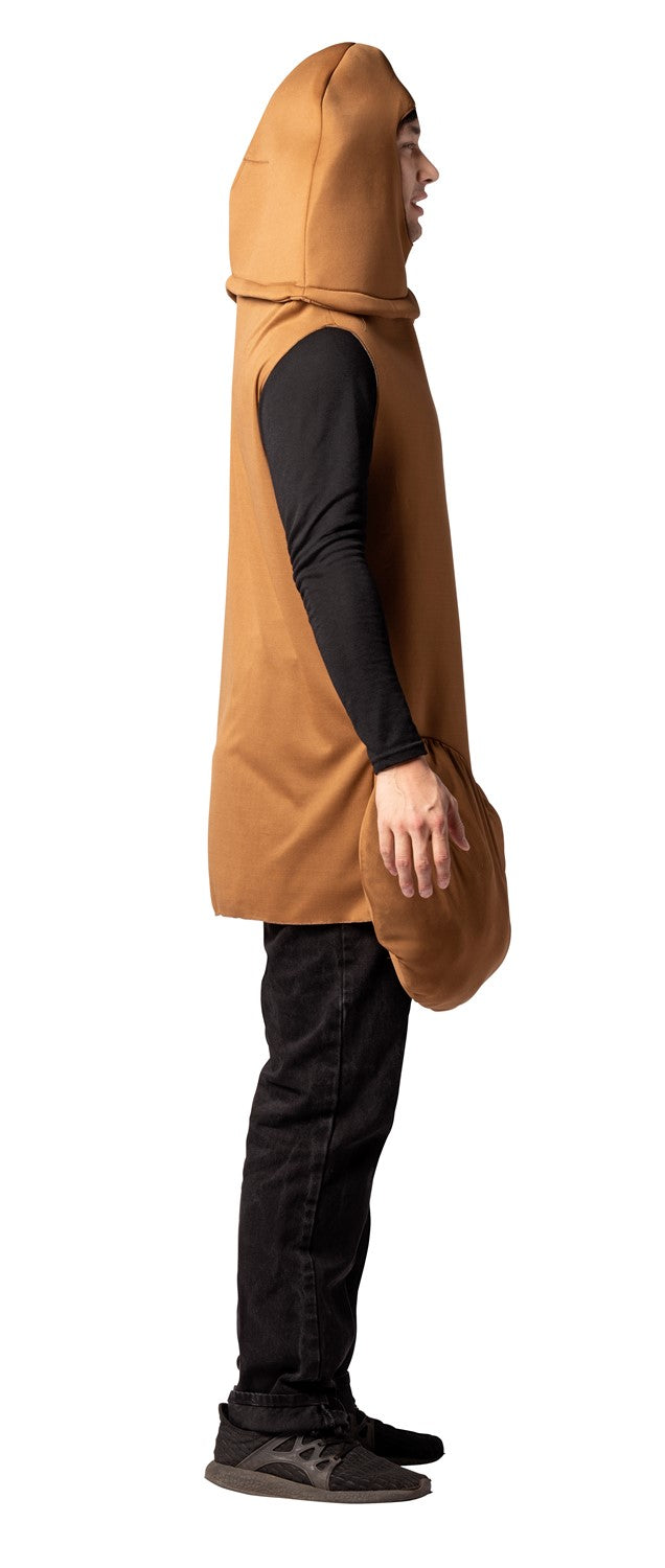 Rasta Imposta Penis Kostüm One Size Braun Polyester Tunika