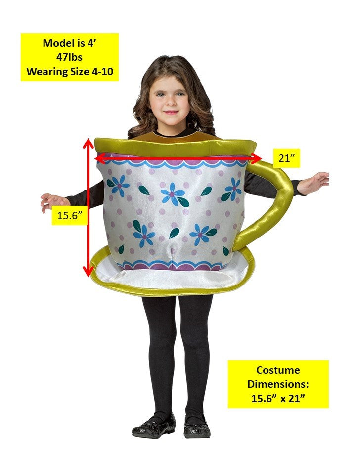 Rasta Imposta Tea Cup Teetassenkostüm Kind Gr. 4-10