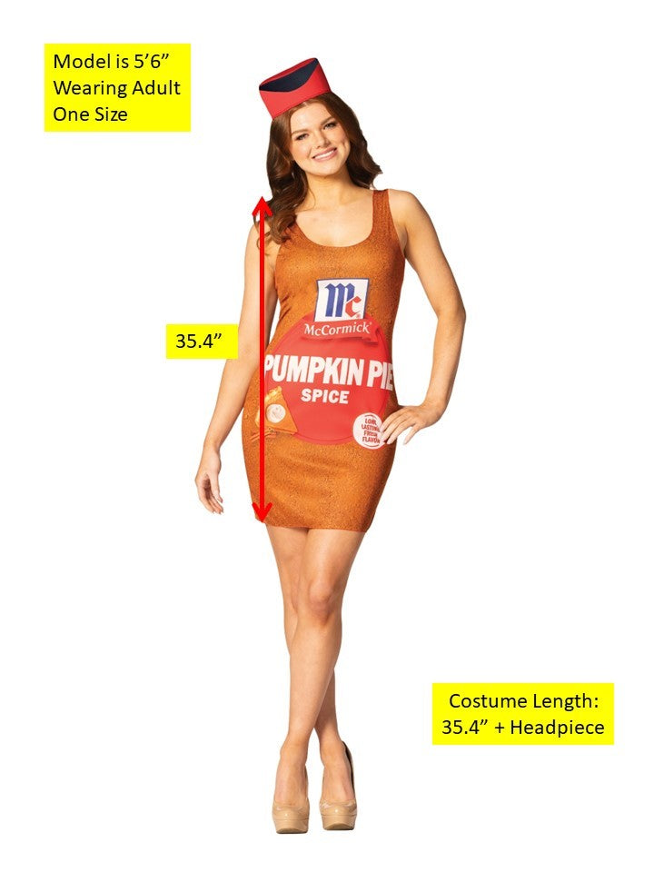 Rasta Imposta McCormick Pumpkin Pie Spice Dress Kostüm Gr. 2-8