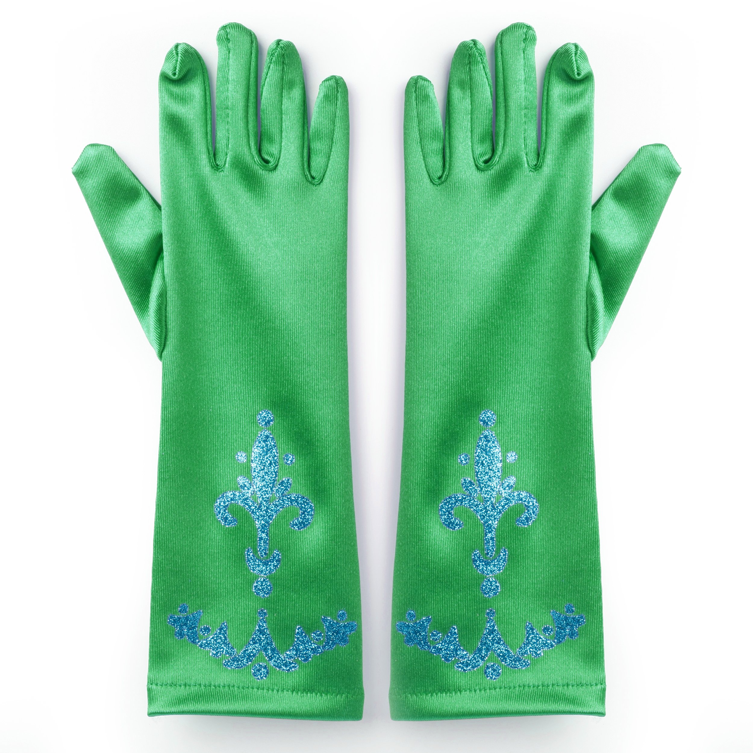 Katara 1098 Elsa Handschuhe Mädchen Kostüm Blau 1 Paar