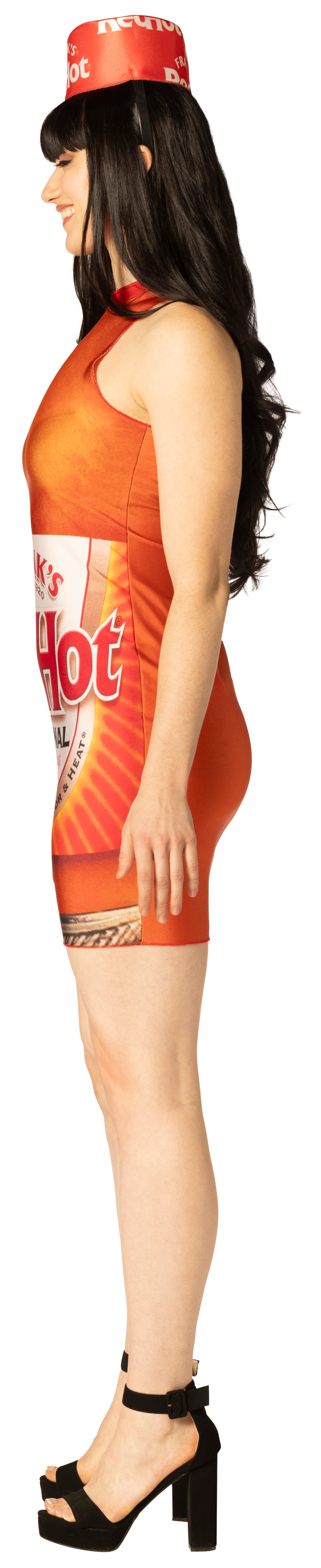 Rasta Imposta Frank's Red Hot Sauce Kleid Kostüm Damen