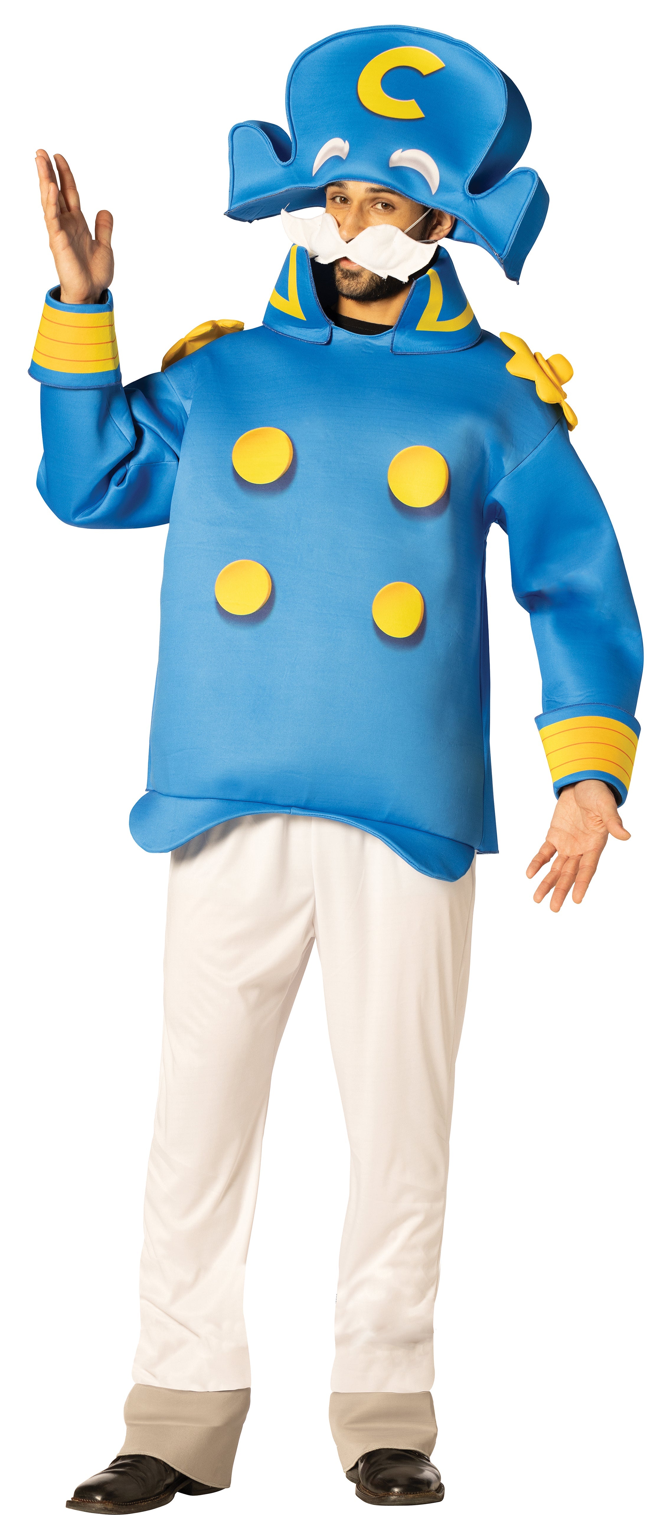 Rasta Imposta Cap'n Crunch Kostüm Einheitsgröße Schaum