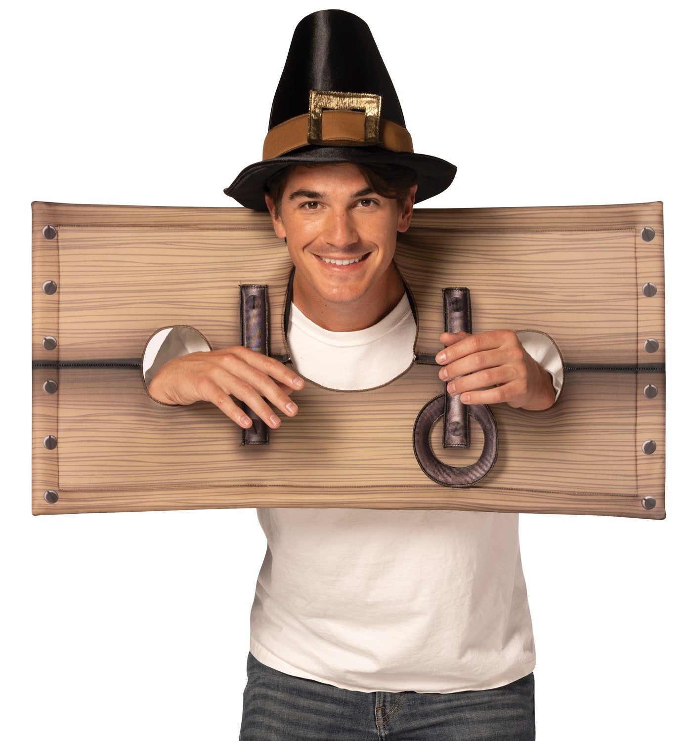 Rasta Imposta Pilgrim Stockade Kostüm mit Hut One Size