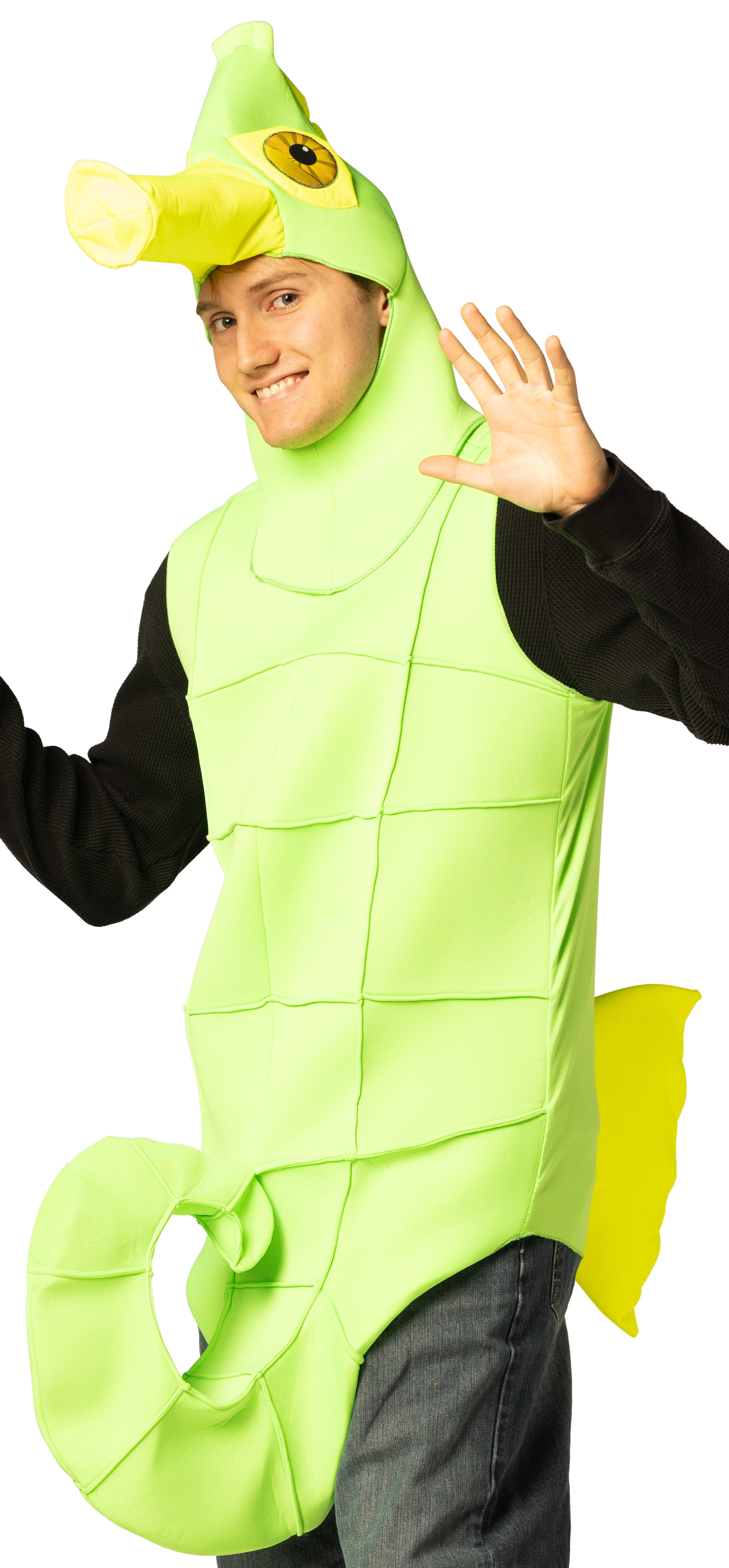 Rasta Imposta Seahorse Green Kostüm Nachtleuchtend Grün