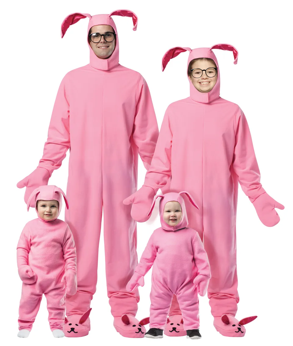 Rasta Imposta Christmas Bunny Kostüm Familie 4er Set