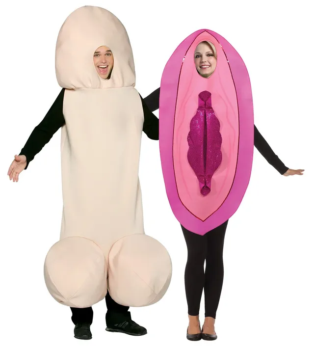 Rasta Imposta Halloweenie Partnerkostüm One Size 2-tlg