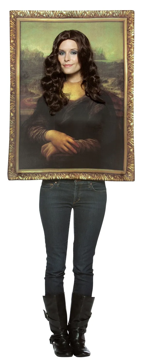 Rasta Imposta Mona Lisa Kostüm Gemälde One Size Tunika