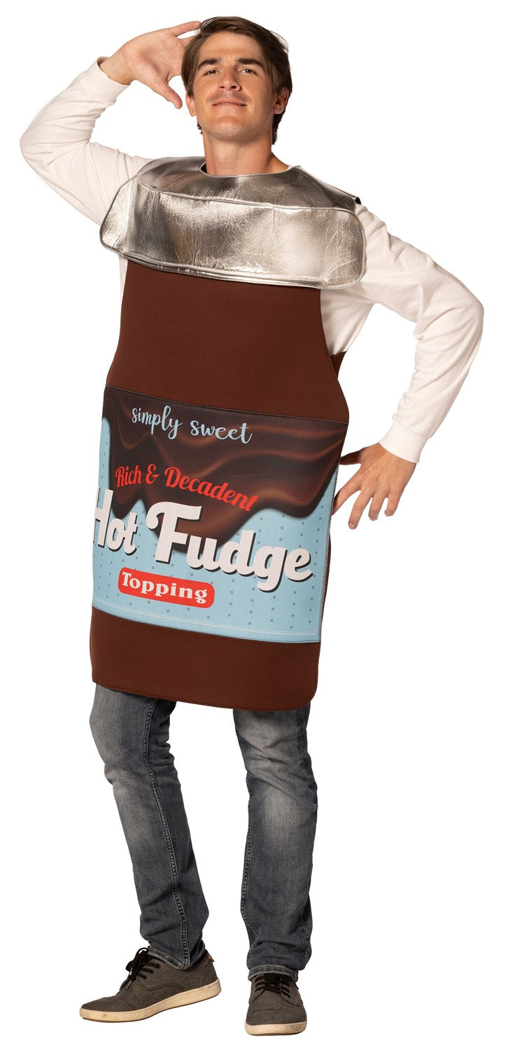 Rasta Imposta Hot Fudge Sauce Kostüm One Size Schokoglas