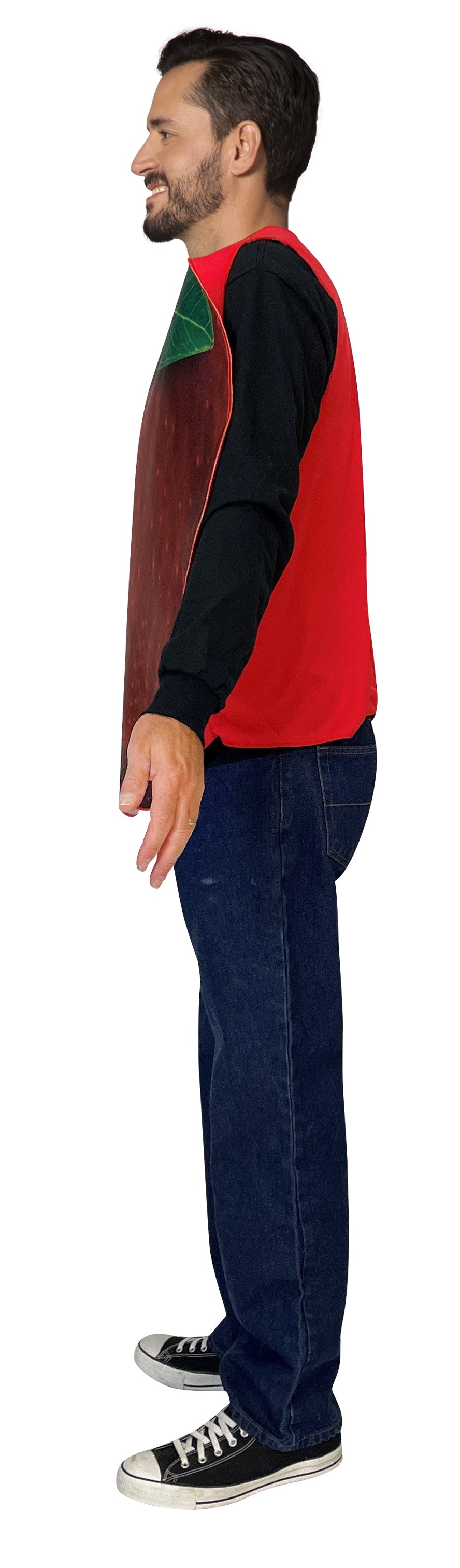 Rasta Imposta Apple Kostüm Erwachsene One Size rot