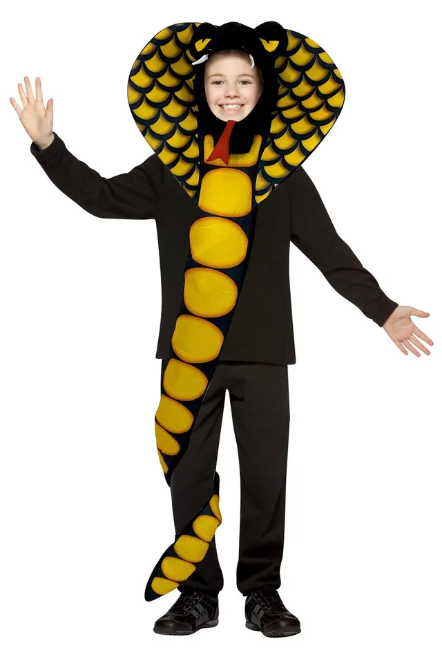 Rasta Imposta Cobra Kostüm Kinder 7-10 Tunika Schlange
