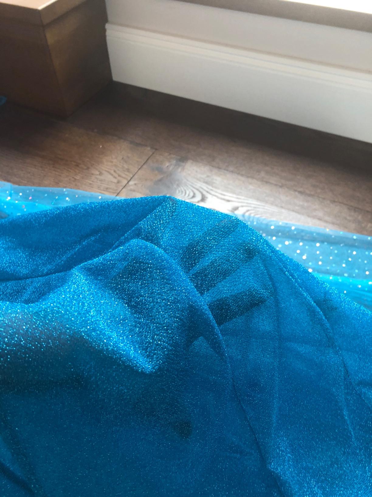 Katara Prinzessin Elsa Kleid Blau Glitzer Kostüm S Damen