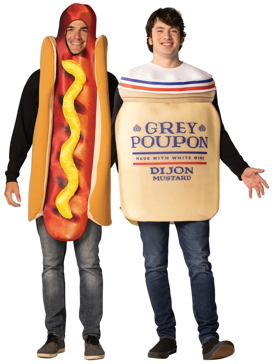 Rasta Imposta Hot Dog Grey Poupon Paarkostüm One Size