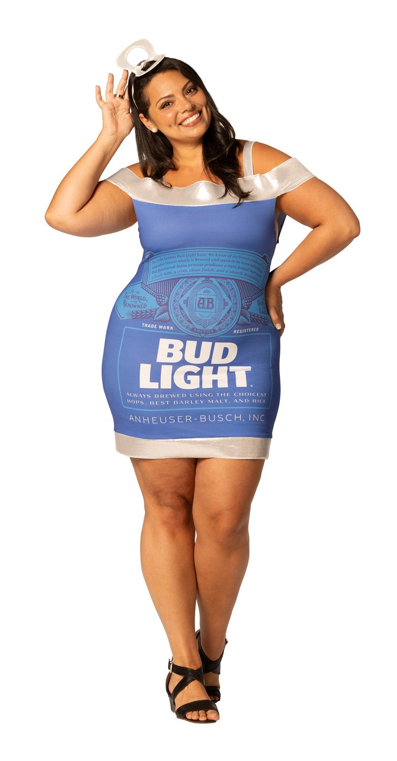 Rasta Imposta Bud Light Kostüm Kleid L-XL Bierdose