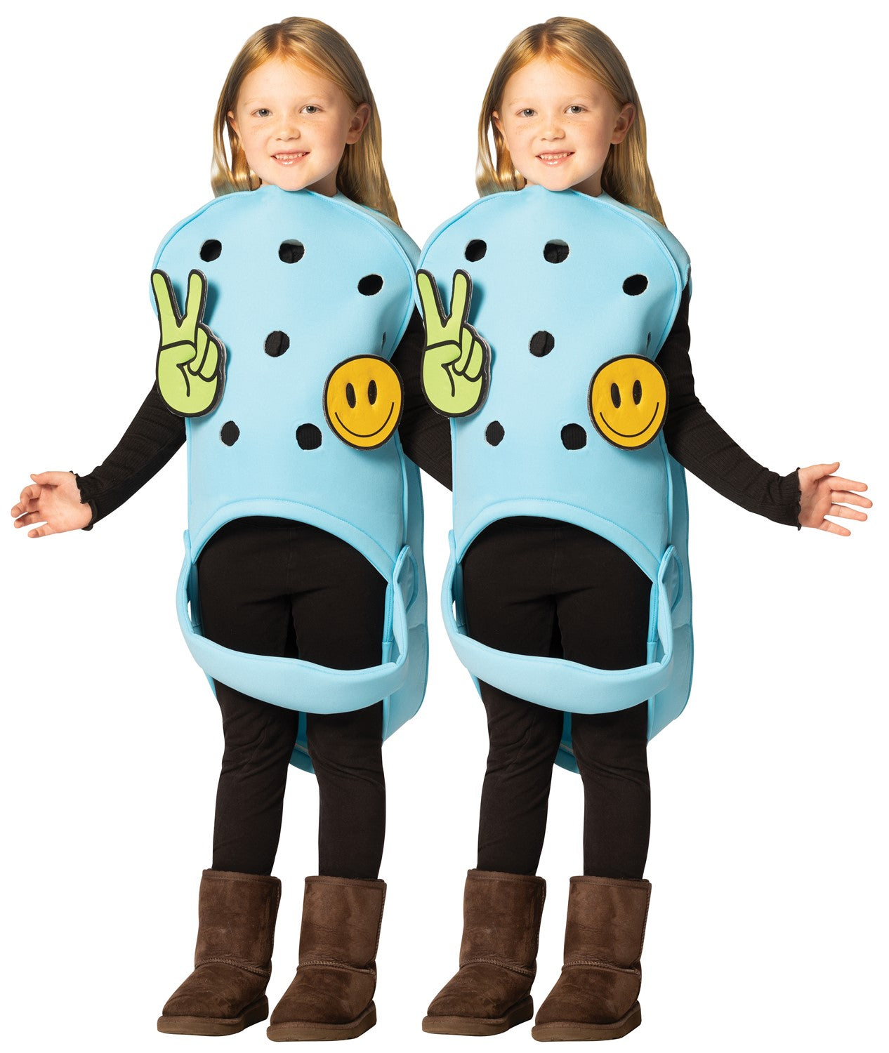 Rasta Imposta Garden Clog Kinderkostüm Schuhe 2er-Pack Gr.3-6