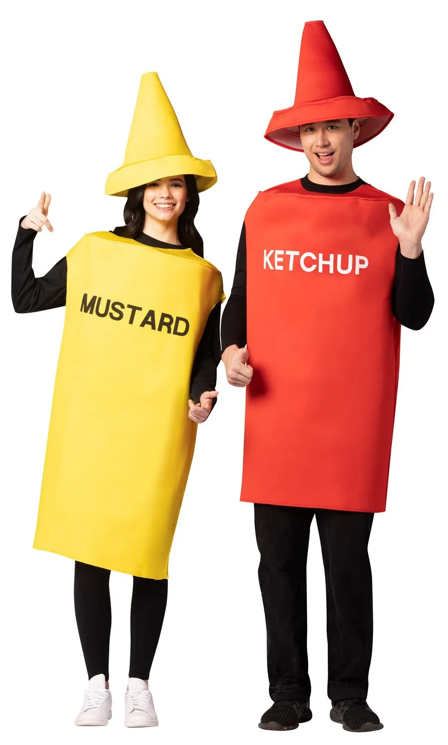 Rasta Imposta Ketchup & Mustard Kostüm One Size 2er-Set