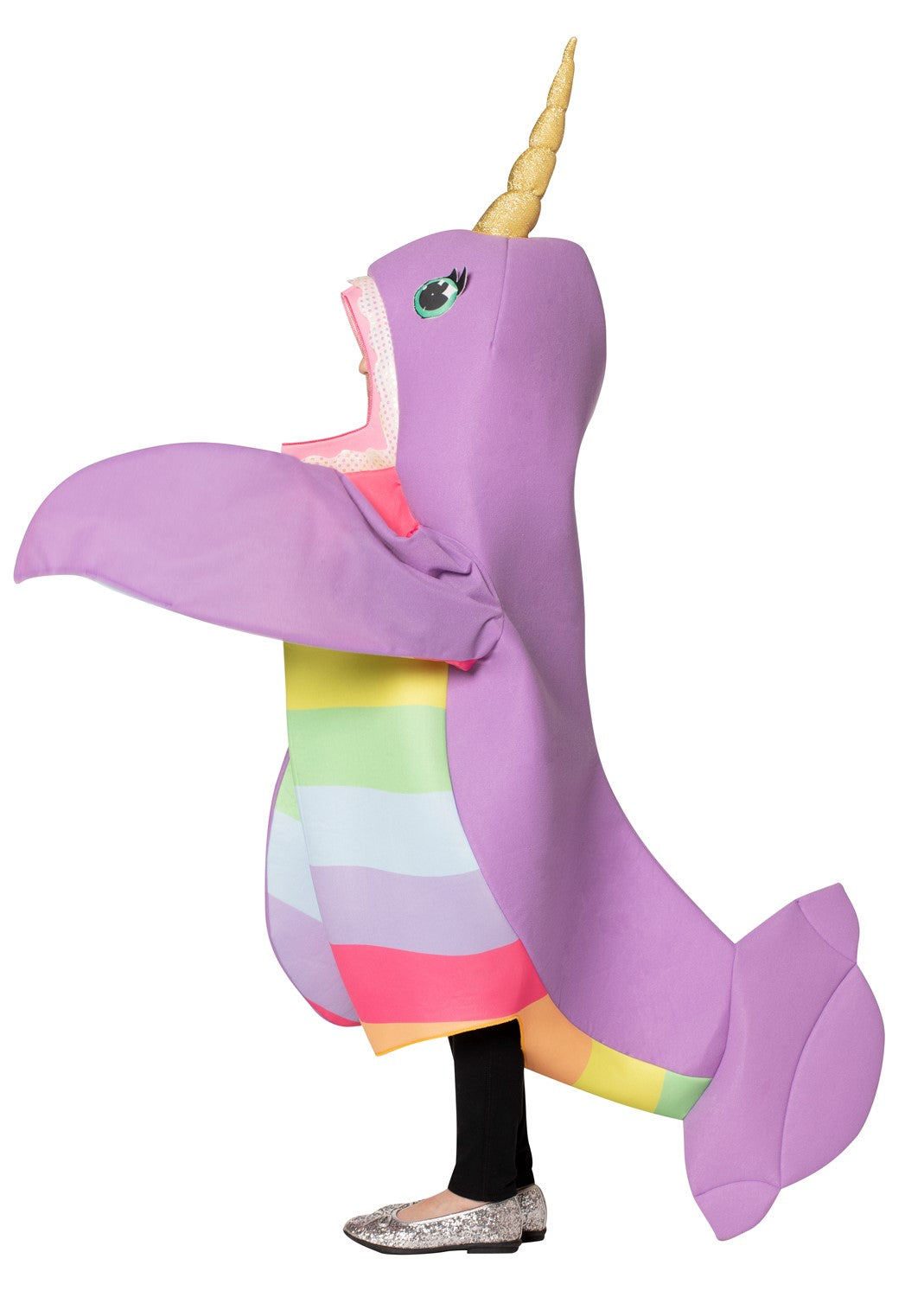 Rasta Imposta Narwhal Kostüm Kind 4-6 Tunika Polyester