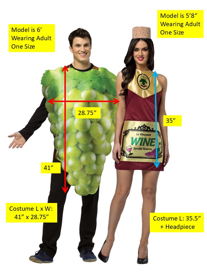 Rasta Imposta Green Grapes Wine Paarkostüm Kleid Tunika
