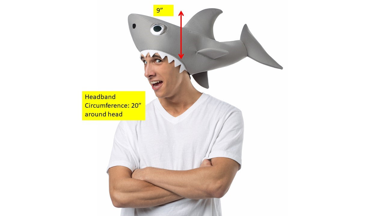 Rasta Imposta Man Eating Shark Hut Einheitsgröße Hai