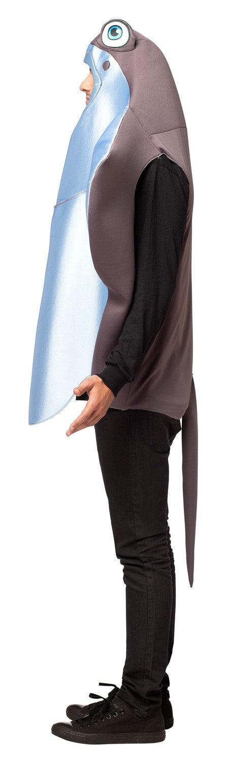 Rasta Imposta Stingray Rochen-Kostüm One Size grau
