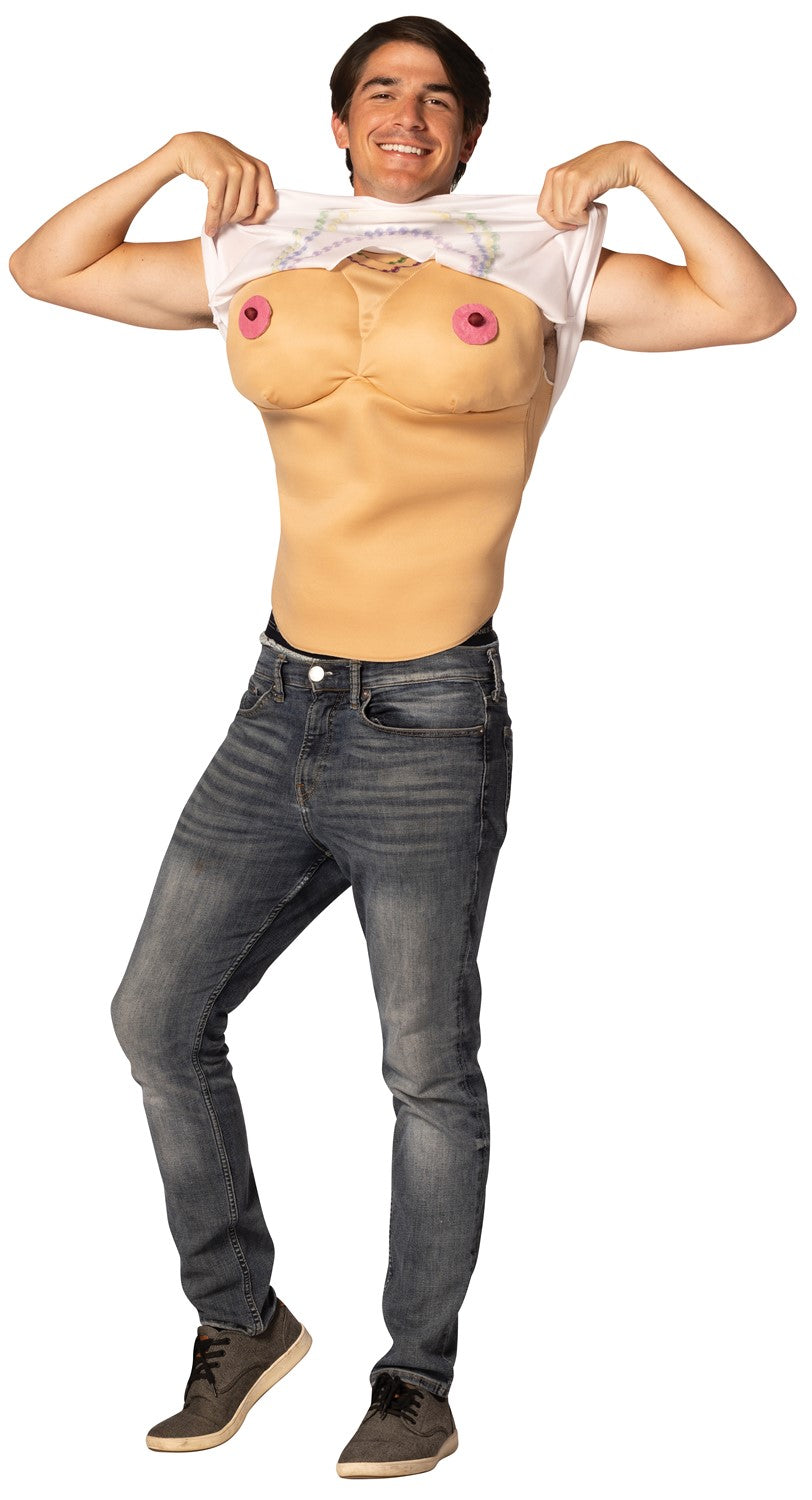 Rasta Imposta Mardi Gras Flasher Shirt Kostüm Einheitsgröße