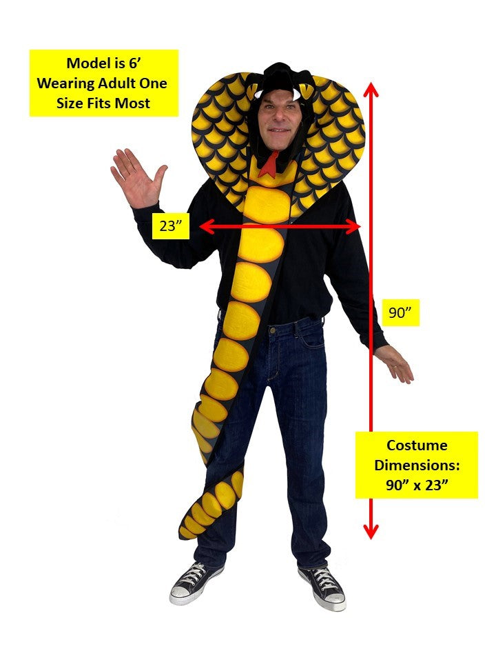 Rasta Imposta Kobra Kostüm Erwachsene One Size