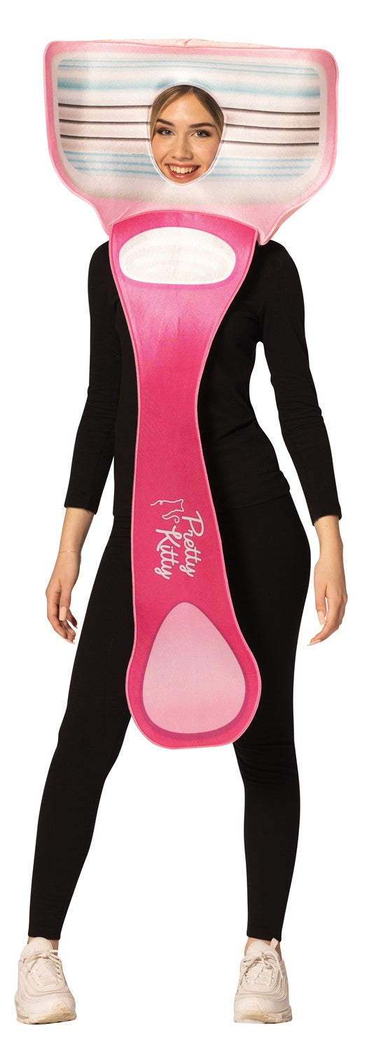 Rasta Imposta Pink Razor Kostüm Damen One Size Schaum