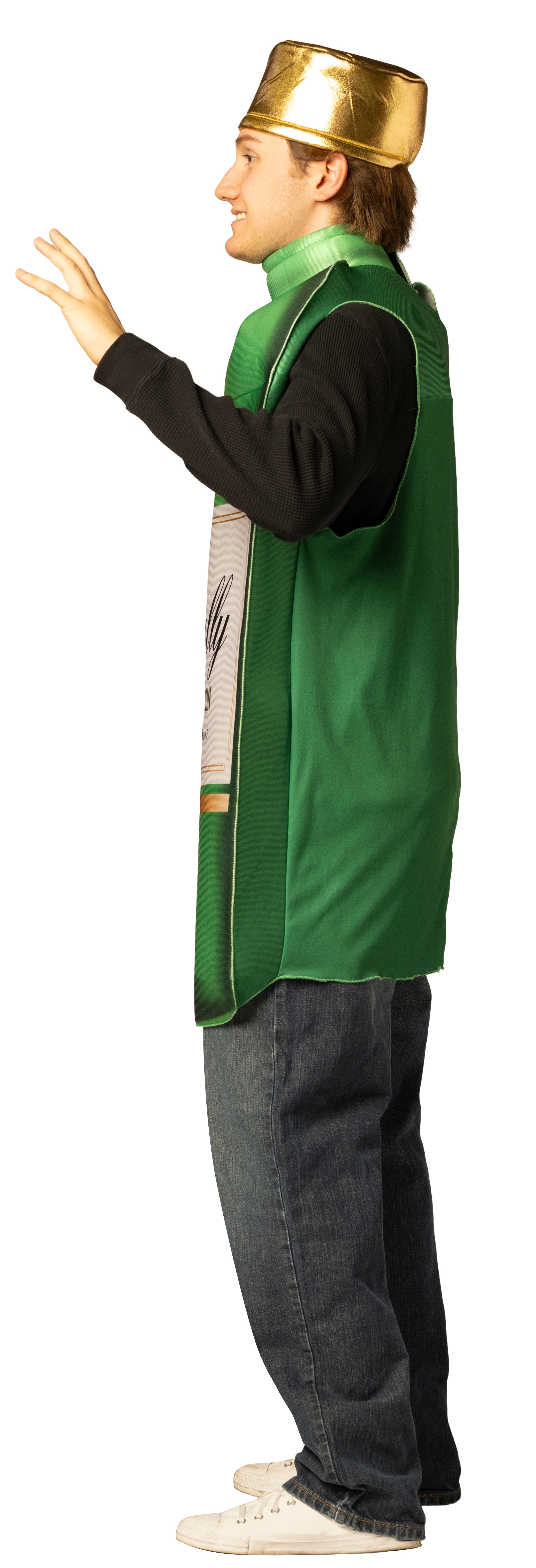 Rasta Imposta Gin Bottle Kostüm One Size mit Hut