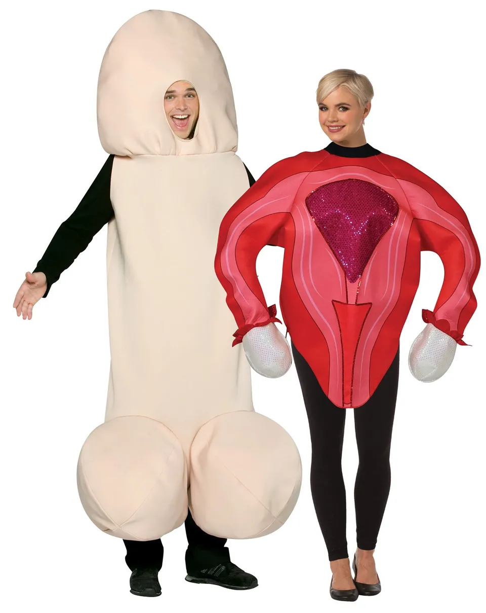 Rasta Imposta Halloweenie & Uterus Paarkostüm Einheitsgröße