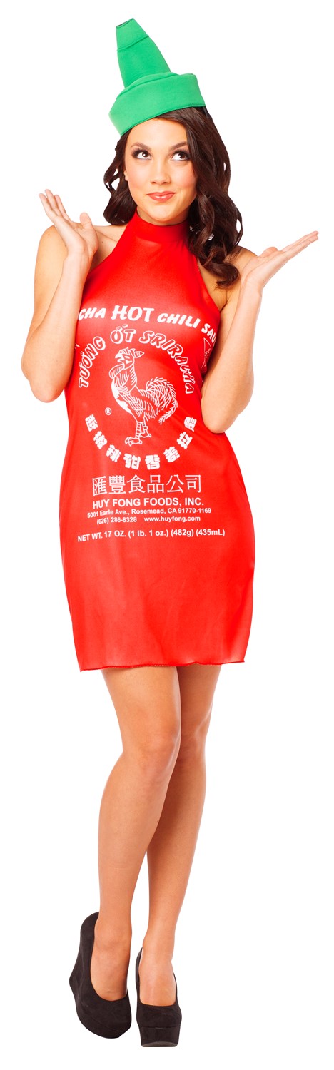Rasta Imposta Sriracha Dress Damenkostüm Gr. 4-8 mit Hut