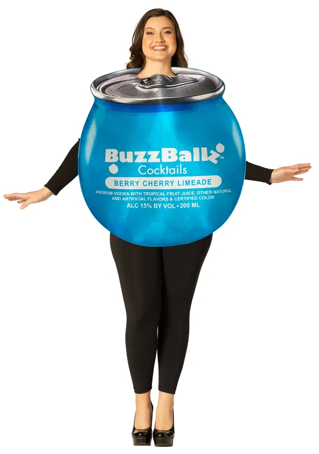 Rasta Imposta BuzzBallz Berry Cherry Kostüm Blau One Size