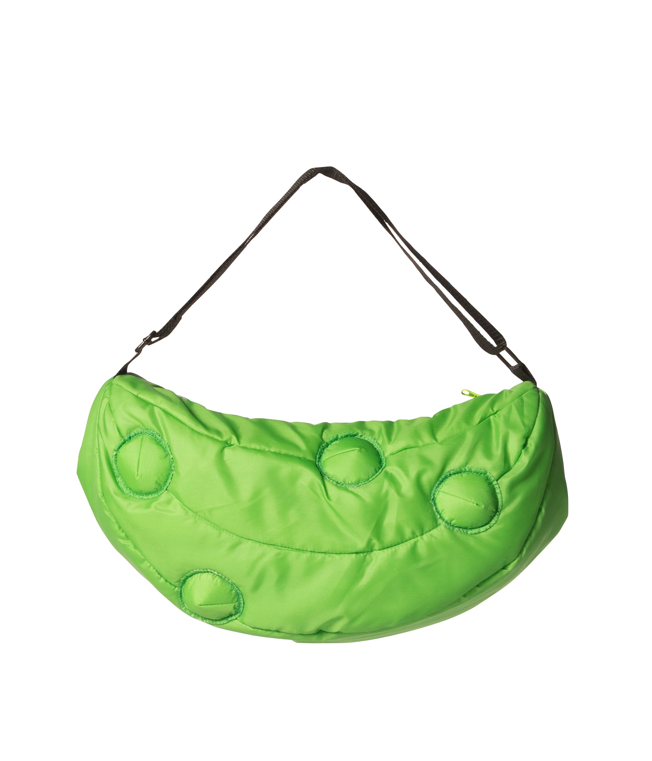 Rasta Imposta Pickle Quilted Puffer Tote Bag Nylon Grün
