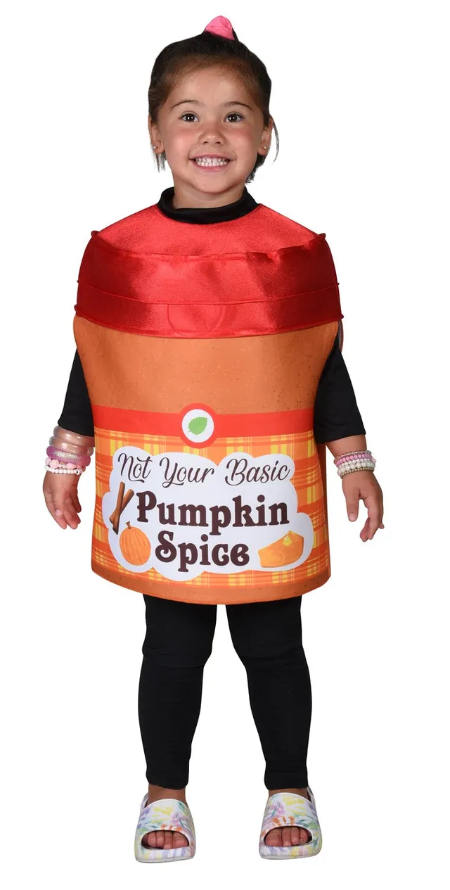 Rasta Imposta Pumpkin Spice Seasoning Kinder-Kostüm 3-6