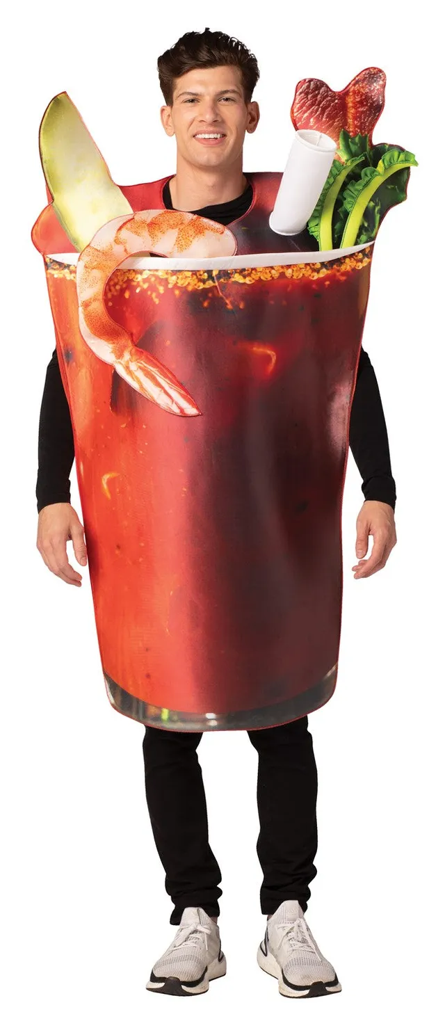 Rasta Imposta Bloody Mary Tomaten-Kostüm Einheitsgröße Drink