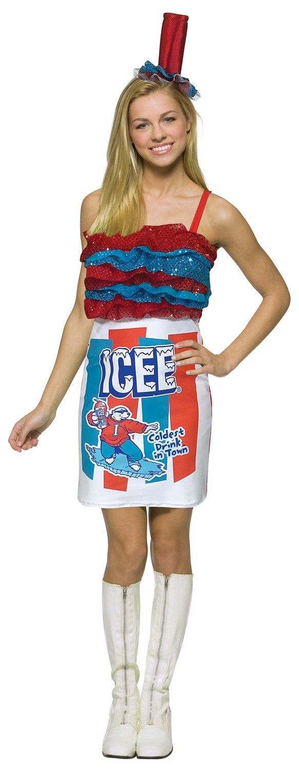 Rasta Imposta ICEE Swirl Dress Kostüm Teen 14-16 Kleid
