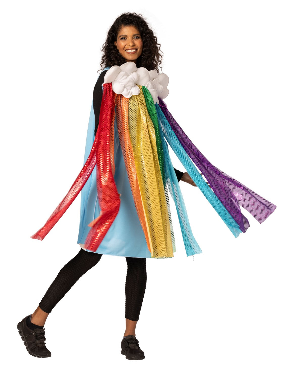 Rasta Imposta Rainbow Rain Cloud Kostüm bunt One Size