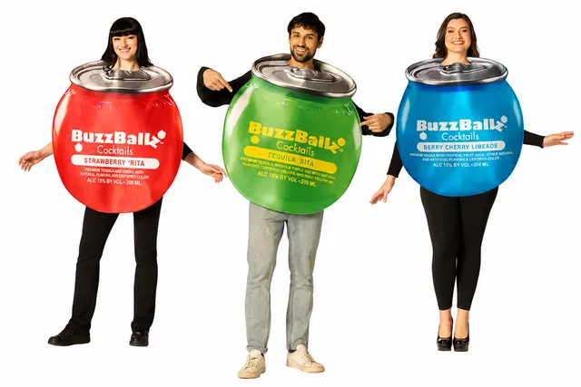 Rasta Imposta BuzzBallz Strawberry Tequila Gruppenkostüm 3er