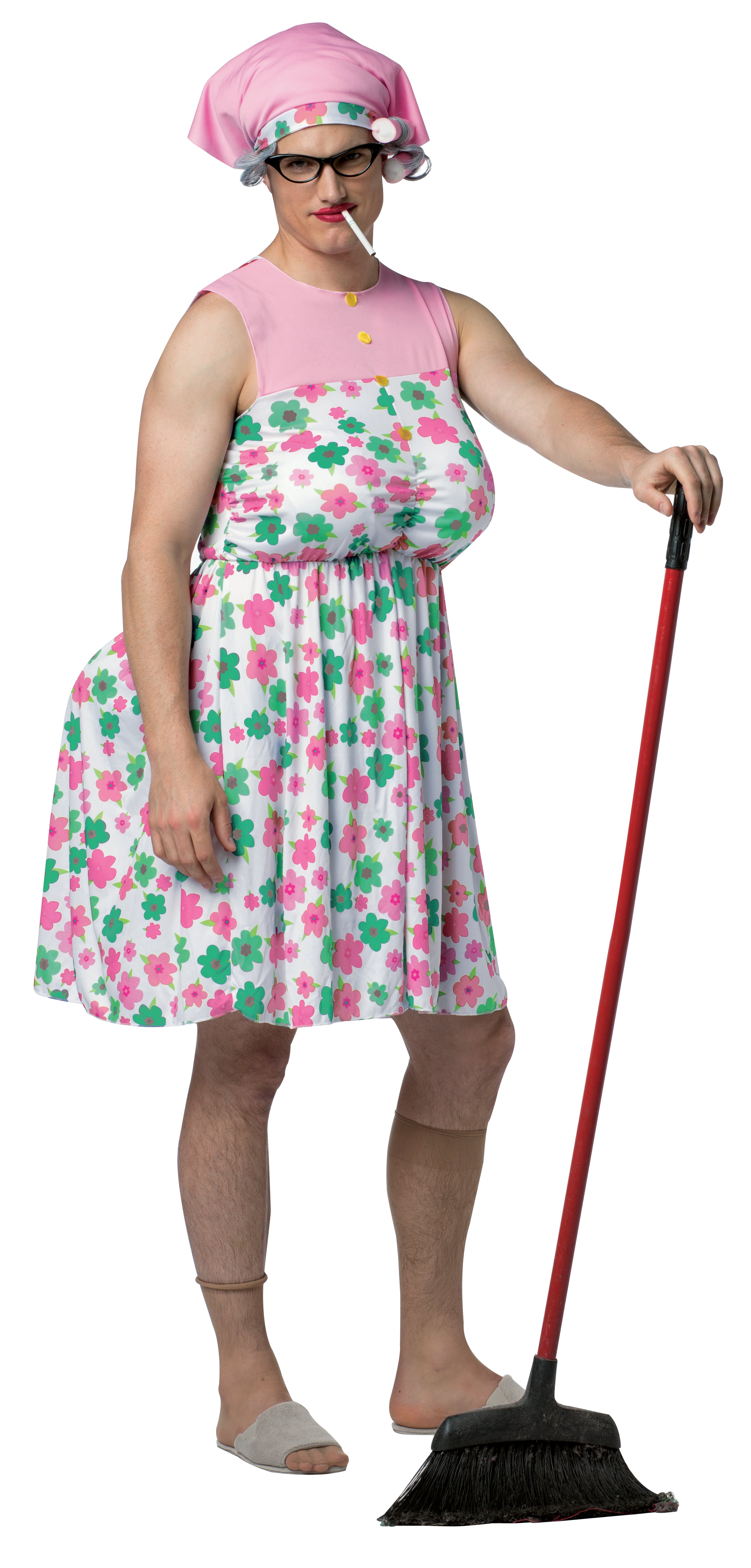 Rasta Imposta Grumpy Granny Herrenkostüm Oma Einheitsgröße