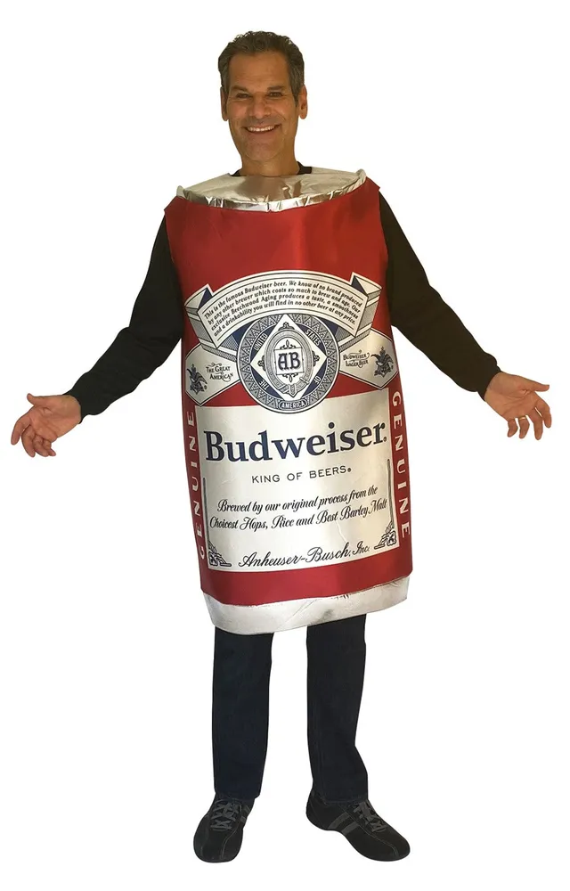 Rasta Imposta Budweiser Beer Can Kostüm One Size